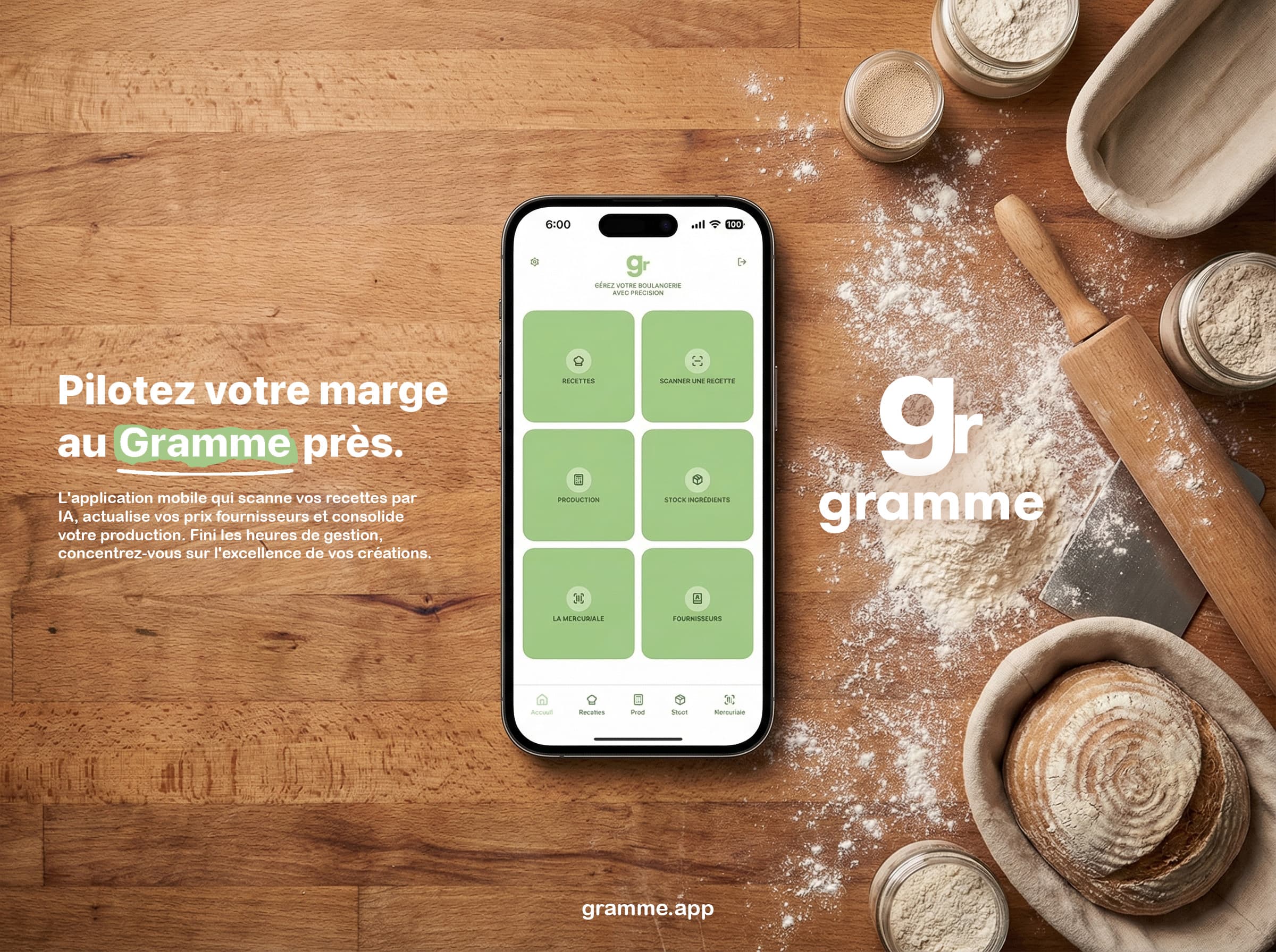 Gramme — Pilotez votre marge